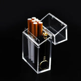 Acrylic Lipstick Box Transparent Lipstick Display Box Lipstick Lighter Storage Pocket Carry Smoking Tool Container