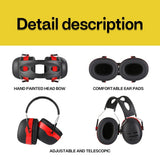 Adjustable Ear Defenders 40db Earmuffs Hearing Protection Ear Defenders Noise Reduction For Work Study Shooting Woodwork Sport