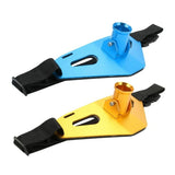 Adjustable Fish Rod Holder Aluminum Fishing Fighting Waist Belt Fishing Bracket