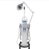 Newest 9 In 1 Multifunction Facial Salon Use Machine Vacuum High Frequency Oxygen Facial Peeling Diomand Beauty Machine
