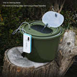 Air Pump Fishing Aerator Oxygenated Live Baits Aquarium Tool Multi-function Mobile Oxygen Flushing Pump with Lamp