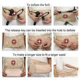 Air Waist Support Belt Medical Back Pain Relief Air Traction Spine Decompression Lumbar Inflatable Belt