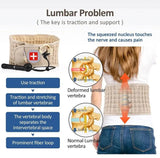 Air Waist Support Belt Medical Back Pain Relief Air Traction Spine Decompression Lumbar Inflatable Belt
