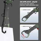 Aluminium Fishing Pliers Grips Set High Quality Green Black Self-Locking Line Scissors Folding Fishing Equipments Tools