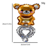 Animal Shape Balloon Headband Animal Balloon Hoop Headband Hair Band Cartoon Animals Jungle Theme Birthday Party Supplies For