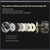 Anti-Seawater Corrosion Treatment Spinning Fishing Reel 25KG Max Carbon Washer Drag 9+1BB Saltwater Fishing Tackle