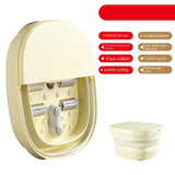 Anti-dry Burning Foot Bath Bucket Red Light Bubble Surfing Household Portable Foot Basin Folding Foot Bath Foot Spa Machine