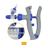 Automatic Continuous Syringe Animal Adjustable Syringe Chicken Bird Poultry Vaccine Injector 10 Needles Veterinary Tools