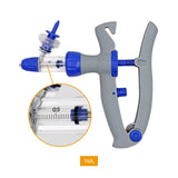 Automatic Continuous Syringe Animal Adjustable Syringe Chicken Bird Poultry Vaccine Injector 10 Needles Veterinary Tools