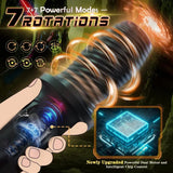 Automatic Male Masturbator Rotation Vibration Machine Penis Glans Trainer Massager Pocket Pussy Mastubation Cup Sex Toy For Men