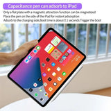 Automatically Wireless Charging Active Stylus Pen with Charging Block Attaches Magnetically to Compatible for iPad 2018-2023