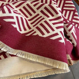 Autumn Thick Cashmere Warm Shawl Scarf Fashion Travel Pashmina Blanket Poncho Bufanda With Tassel Casual Wiinter Wraps Ehcarpe