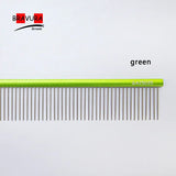 BAVURA  Pet Grooming Piano Comb Poodle Pull Hair Open Knot Comb Competition Competitive Dog Pick Hair Style Inline Comb