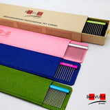 BAVURA  Pet Grooming Piano Comb Poodle Pull Hair Open Knot Comb Competition Competitive Dog Pick Hair Style Inline Comb