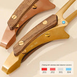 BBQ Tongs Outdoor Picnic Tongs For Barbecue Non-Slip Heat Resistant Tongs BBQ Accessories For Camping Japanese BBQ Picnic