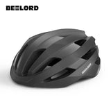 BEELORD Cycling Helmet with Rechargeable LED Safety Light Bike Helmets For Men Women Removable Mountain Road Bike Bicycle Helmet