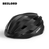 BEELORD Cycling Helmet with Rechargeable LED Safety Light Bike Helmets For Men Women Removable Mountain Road Bike Bicycle Helmet