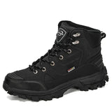 BONA New Designers Leather Hiking Shoes Men Winter Outdoor Mens Sport ShoesTrekking Mountain Athletic Shoes Man 35529