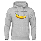 Banana Print New Men's And Women's Hoodies Are Fashionable And Comfortable, And Street Fashion Hoodies Are Popular