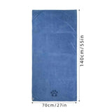 Beach Towels For Dogs Cat Soft Microfiber Towel For Shower Flexible Towel Dog Shower Bath Essentials For Bathroom Car Pet