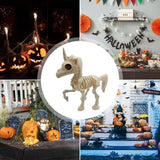 Bear Halloween Skeleton Skeleton Decoration Bear Sculpture Halloween Bear Skeleton Table Decoration For Home Living Room