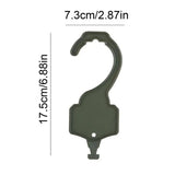 Belt Hanger Hook Organizer Sports Belt Release Buckle Belt Accessories Buckle System For Dormitory Camping Wardrobe Cloakroom