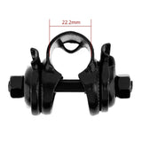 Bicycle Saddle Conversion Fix Clamp Ring 22.2mm MTB Cruisers Bike Stationary Bike Seat Mount Clip Universal Bicycle Parts