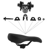 Bicycle Saddle Conversion Fix Clamp Ring 22.2mm MTB Cruisers Bike Stationary Bike Seat Mount Clip Universal Bicycle Parts