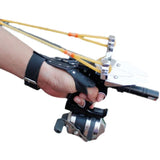 Big Power High-precision Fishing Slingshot With Laser Outdoor Hunting Catapult Outdoors Fishing Compound Bow Catching Fish Tools