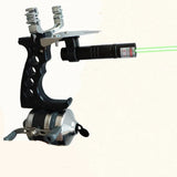 Big Power High-precision Fishing Slingshot With Laser Outdoor Hunting Catapult Outdoors Fishing Compound Bow Catching Fish Tools