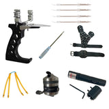 Big Power High-precision Fishing Slingshot With Laser Outdoor Hunting Catapult Outdoors Fishing Compound Bow Catching Fish Tools
