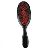 Boar Bristle Cleaning Brush Hairdressing Beard Brush Anti Static Barber Hair Styling Comb Shaving Tools 10Pcs/Set