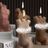 Body Candle Mold DIY Resin Silicone Mold For Wax Candles Craftwaorks Home Decor Supplies Candle Molds For Cakes Chocolate