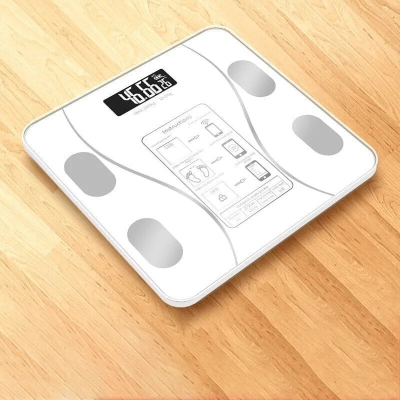 Body Fat Electronic Scale APP Smart Electronic Bluetooth Scale Rechargeable Multiple Colors Optional Fat Scale Accurate