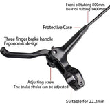 Bolany Road Bicycle Double-Piston Oil Disc Brake160mm Double Piston Brake Front Rear 800/1400mm MTB Bike Brake Parts