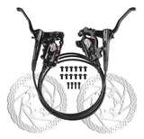 Bolany Road Bicycle Double-Piston Oil Disc Brake160mm Double Piston Brake Front Rear 800/1400mm MTB Bike Brake Parts