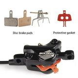 Bolany Road Bicycle Double-Piston Oil Disc Brake160mm Double Piston Brake Front Rear 800/1400mm MTB Bike Brake Parts