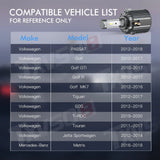 Bombillas Led H7 Canbus De 12V Para VW Golf 7, Faros De Coche, 6000K, 70W, 14000LM, Lámparas De Diodo H7 De Haz Bajo
