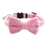 Bow Tie Collar For Dogs Comfortable Cat Adjustable Collar With Bow Dogs Apparel Accessories Lovely Collars For Home Wedding