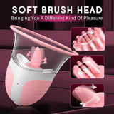 Breast Enlargement Sucking Vibrator Rotation Vacuum Pump Chest Cover Sucker for Women Nipple Stimulation Masturbator Sex Toy