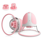 Breast Enlargement Sucking Vibrator Rotation Vacuum Pump Chest Cover Sucker for Women Nipple Stimulation Masturbator Sex Toy