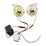 CH0007 12V Speakers Automotive 115DB Horn Auto Speaker 18 Voice Electric Siren Loud Air Snail Horn 18 Sounds Home Security Alarm