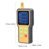 CO2 meters Air Quality Monitor Detector LCD Display with Backlit Carbon Dioxide TVOC HCHO Temperature Humidity Detect Sensor
