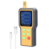 CO2 meters Air Quality Monitor Detector LCD Display with Backlit Carbon Dioxide TVOC HCHO Temperature Humidity Detect Sensor