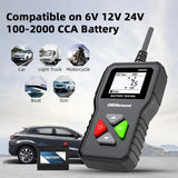 Car Battery Tester BM550 6V 12V 24V 100-2000 CCA Battery System Detect Auto Battery Analyzer Car /MotorcycleBattery Tool