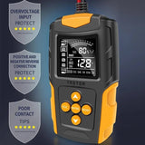 Car Motorcycle Battery Tester 12V 24V Battery System Analyzer SOH SOC CCA IR Measurement for Car Truck