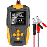 Car Motorcycle Battery Tester 12V 24V Battery System Analyzer SOH SOC CCA IR Measurement for Car Truck