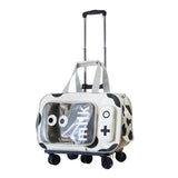 Cat Backpack Go Out Portable Pet Suitcase Large Capacity Cat Backpack Crossbody Carrying Dog Bag Breathable Cat Cage Box Pets