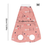 Cat Surgical Suit Indoor Pets Clothing Breathable Elastic E-Collar Alternative Kitten Recovery Suit For Skin Diseases