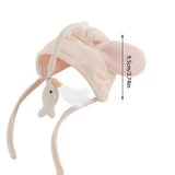 Cat Toys Cat Interactive Toys Kitten Fishing Head Mounted Hat Feathers Bait Fishing Head Covers Tease Pet Supplies Cat